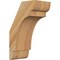 Ekena Millwork 4"W x 6"D x 10"H Olympic Rough Sawn Knee Brace, Western Red Cedar BRC04X06X10OLY00RWR - alternate 1